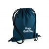 mochila de cuerdas personalizable azul