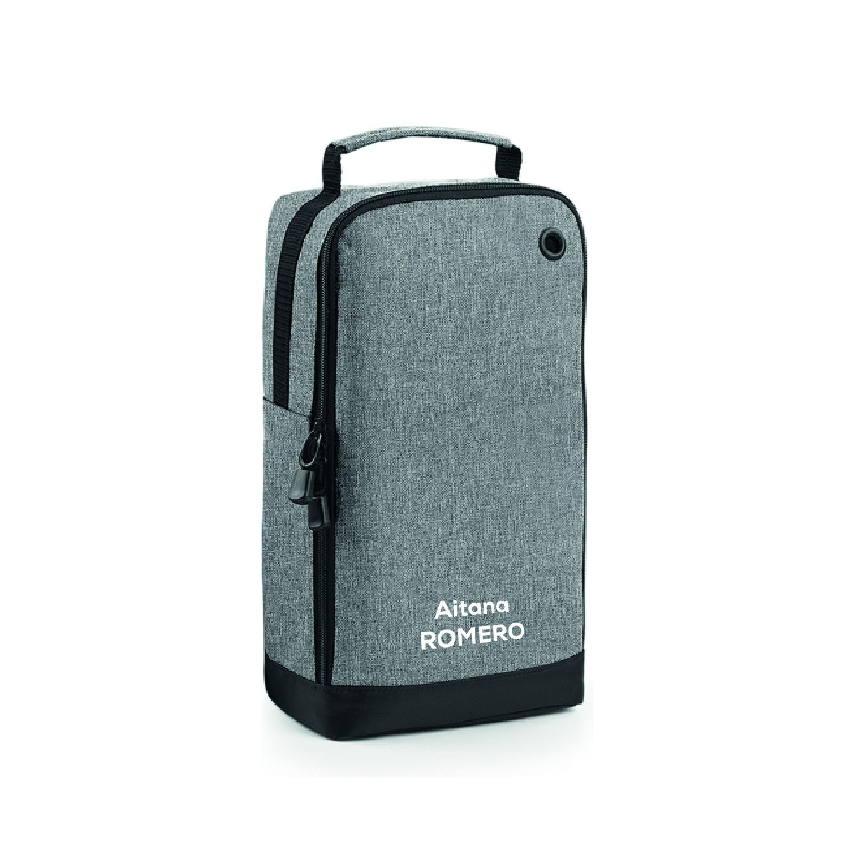 Bolsa calzado personalizable gris