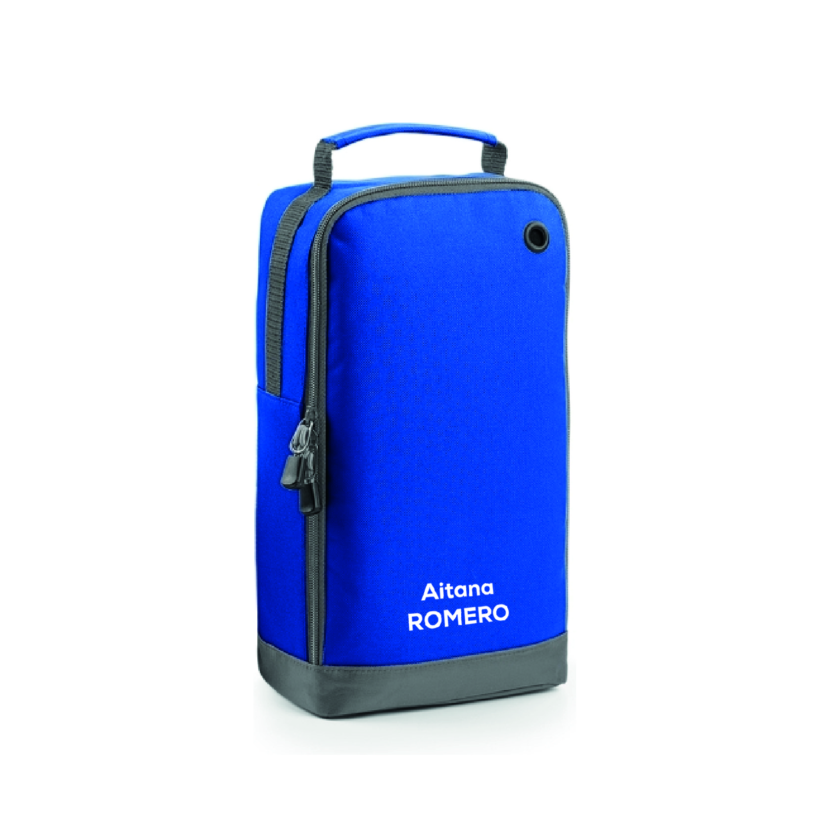 Bolsa calzado personalizable azul